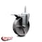 Service Caster 5 Inch Semi Steel Wheel Swivel 34 Inch Threaded Stem Caster Total Lock Brake SCC SCC-TSTTL20S515-SSR-34212 - alternate 4